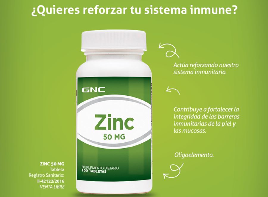 Zinc El mineral que ayuda a fortalecer el sistema inmune frente a