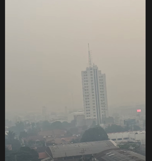 La calidad del aire en Santa Cruz es la peor del mundo en este momento